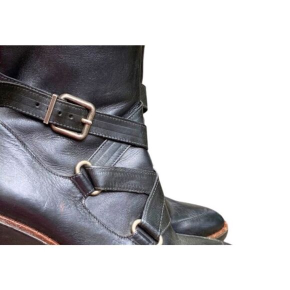 Robert Clergerie OKI Platform Buckle Boot - Picture 3 of 16